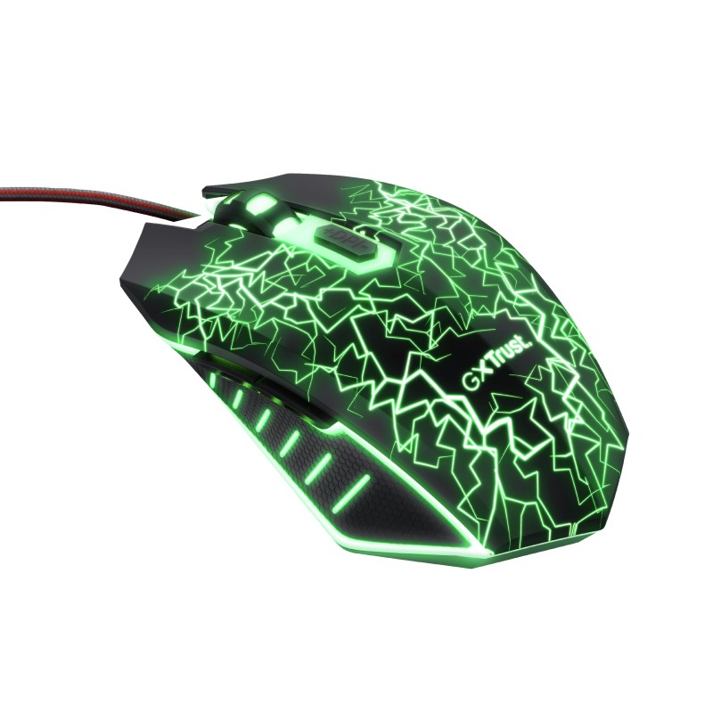 Mouse LED Trust GXT105X IZZA / USB / 4000dpi / 6 buttons photo 2