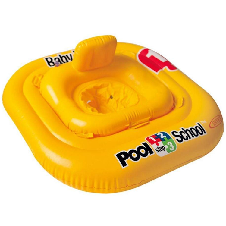 Cerc gonflabil cu decupaje pentru picioare INTEX MY BABY FLOAT photo 1