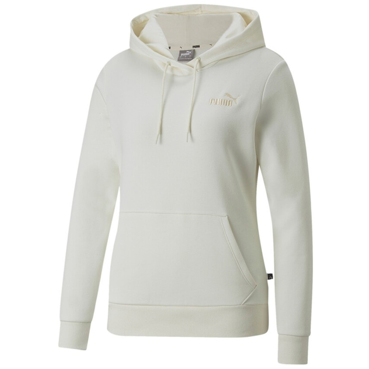 Hanorac Puma ESS+ Embroidery Hoodie FL S Bej Femei photo 1 Hanorac Puma ESS+ Embroidery Hoodie FL S Bej Femei photo 1