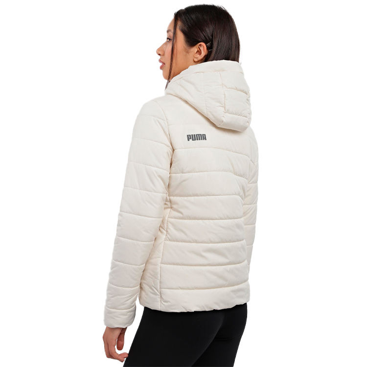 Scurta Puma ESS Hooded Padded Jacket XS Bej Femei photo 4