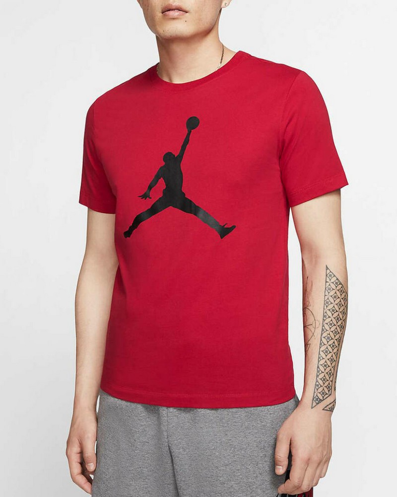 Tricou bărbătesc Nike M J JUMPMAN SS CREW M Rosu photo 2