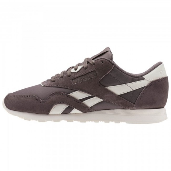 Кроссовки Reebok CL NYLON / Женский / 35.5 / Серый/Розовый photo 1