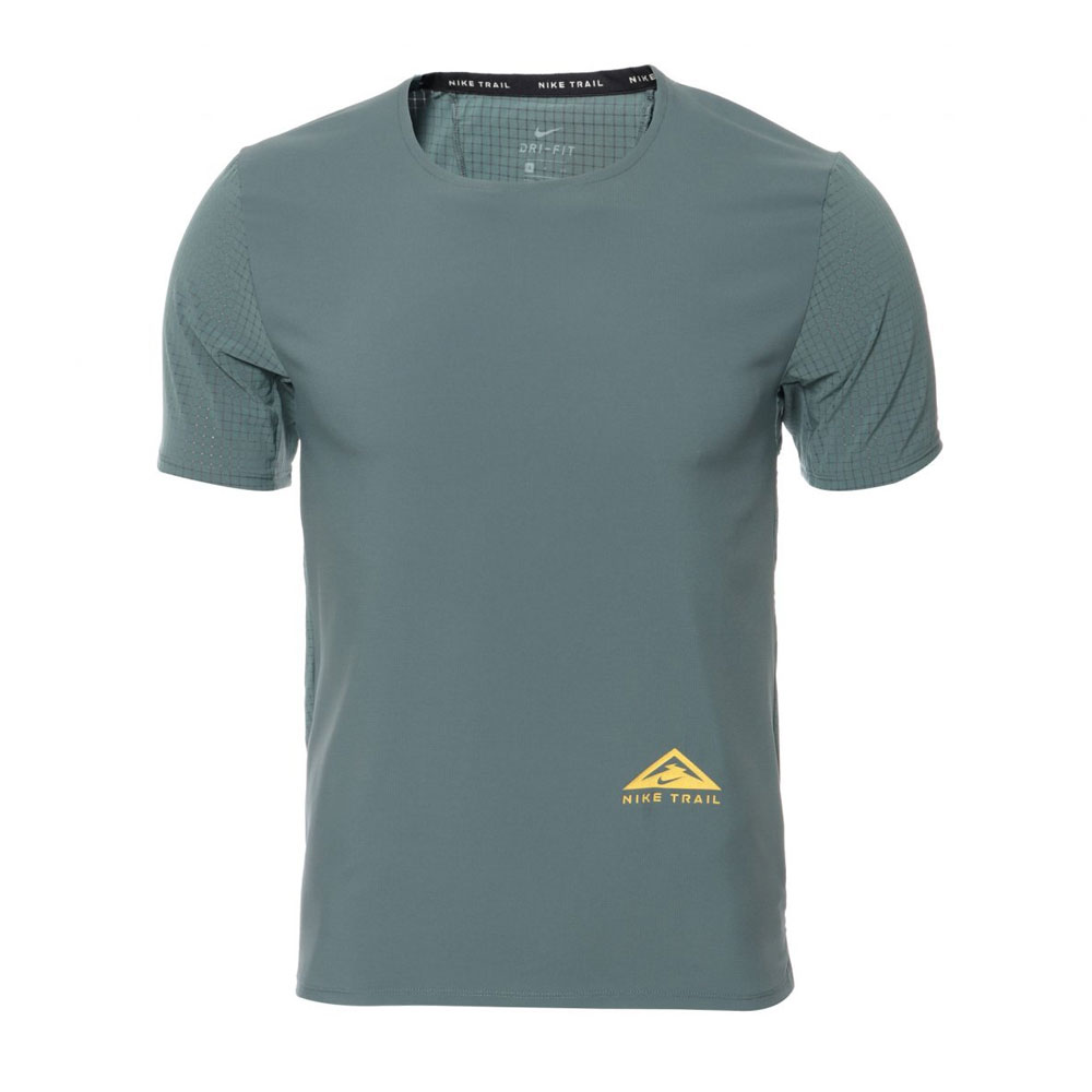 Футболка мужская Nike M NK DF TRAIL RISE 365 SS L Зеленый photo 1 Футболка мужская Nike M NK DF TRAIL RISE 365 SS L Зеленый photo 1