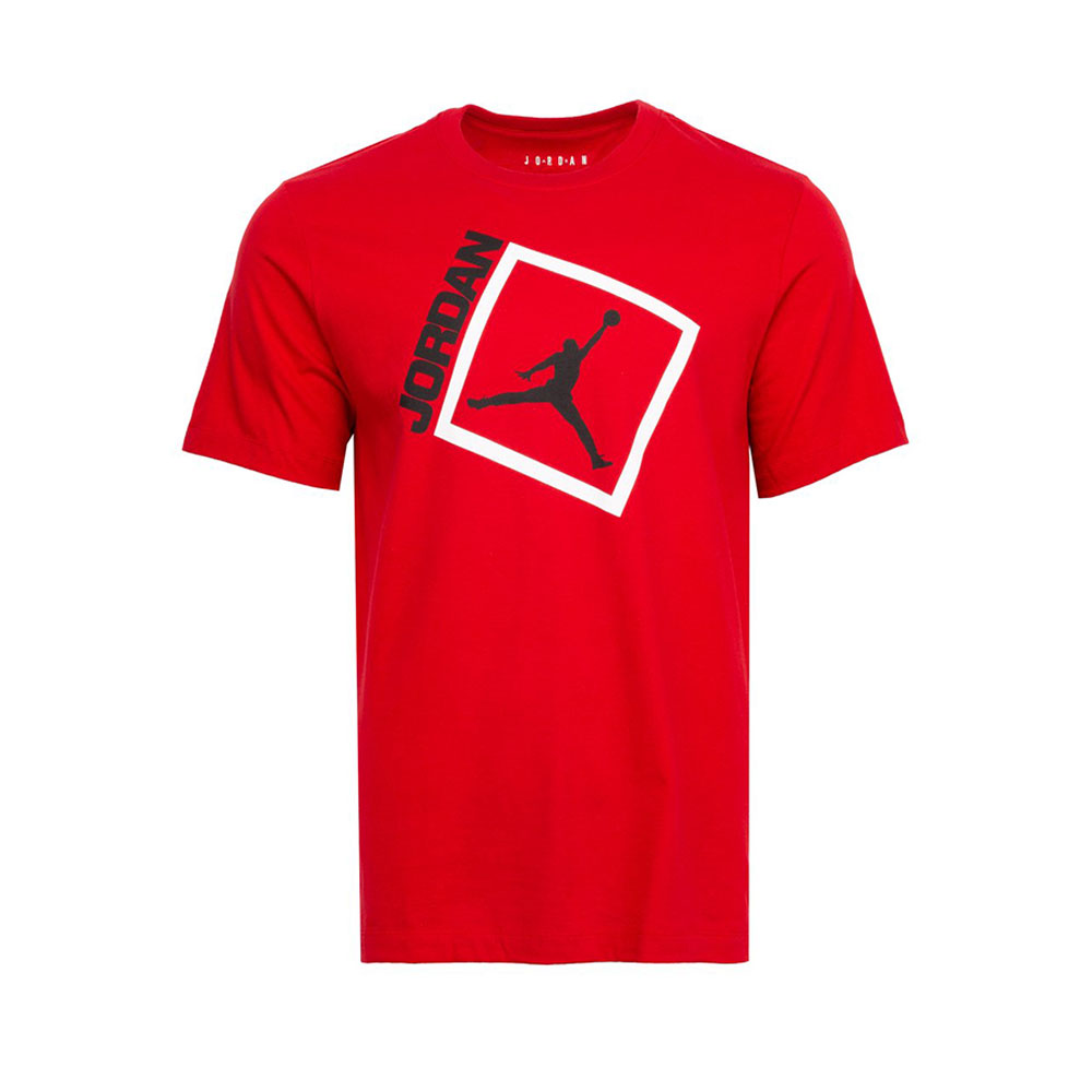 Tricou bărbătesc Nike M J JUMPMAN BOX SS CREW L Rosu photo 1 Tricou bărbătesc Nike M J JUMPMAN BOX SS CREW L Rosu photo 1
