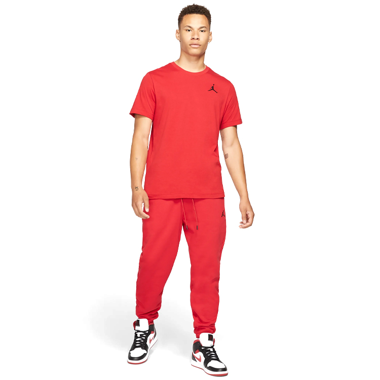 Tricou bărbătesc Nike M J JUMPMAN EMB SS CREW L Rosu photo 2