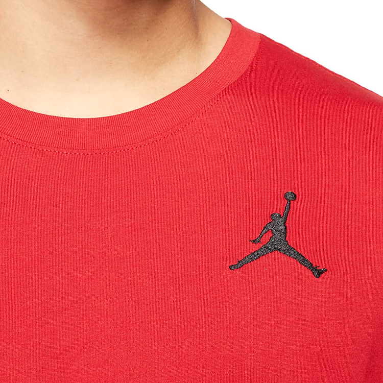 Tricou bărbătesc Nike M J JUMPMAN EMB SS CREW L Rosu photo 3