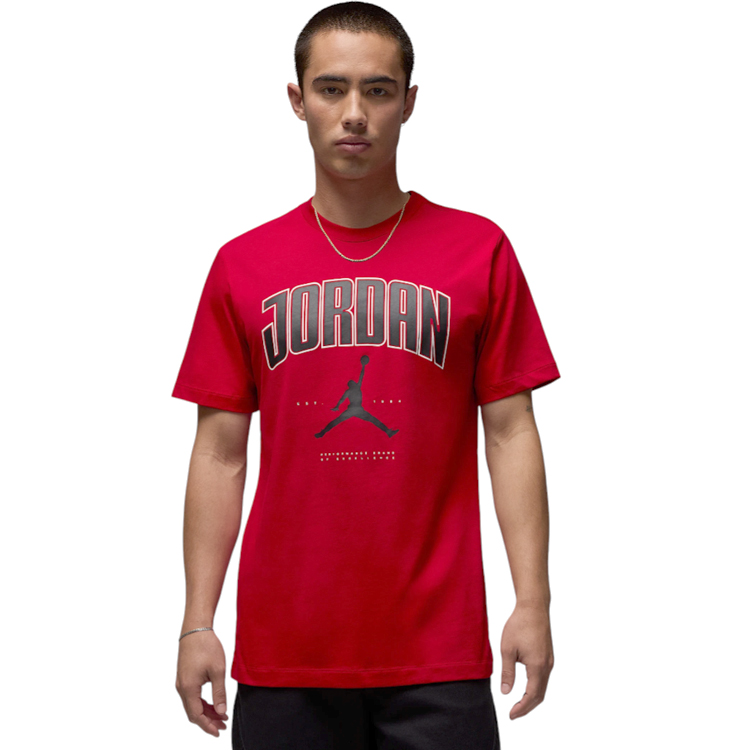 Tricou bărbătesc Nike M J CITY 88 SS CREW XS Rosu photo 3