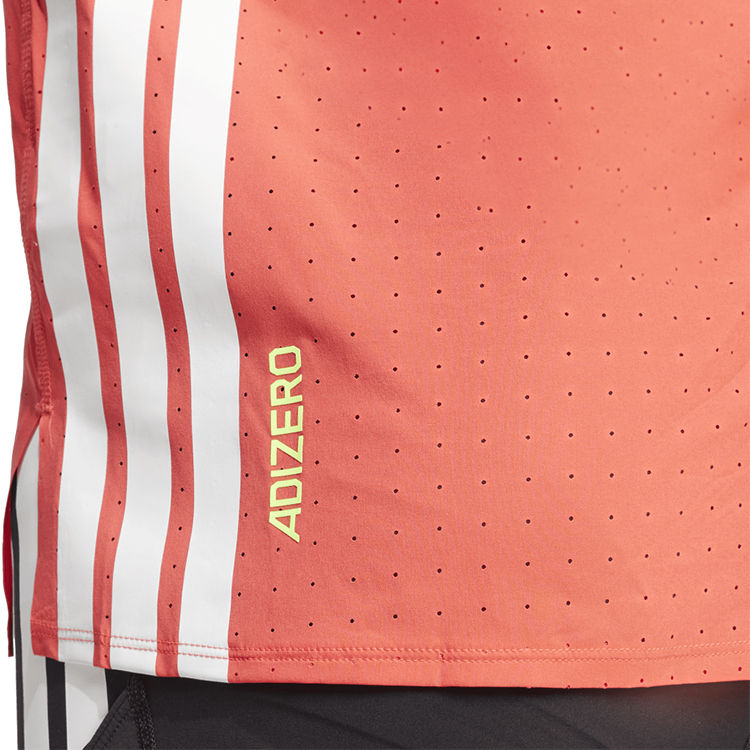 Tricou bărbătesc Adidas ADIZERO TEE M S Rosu photo 4