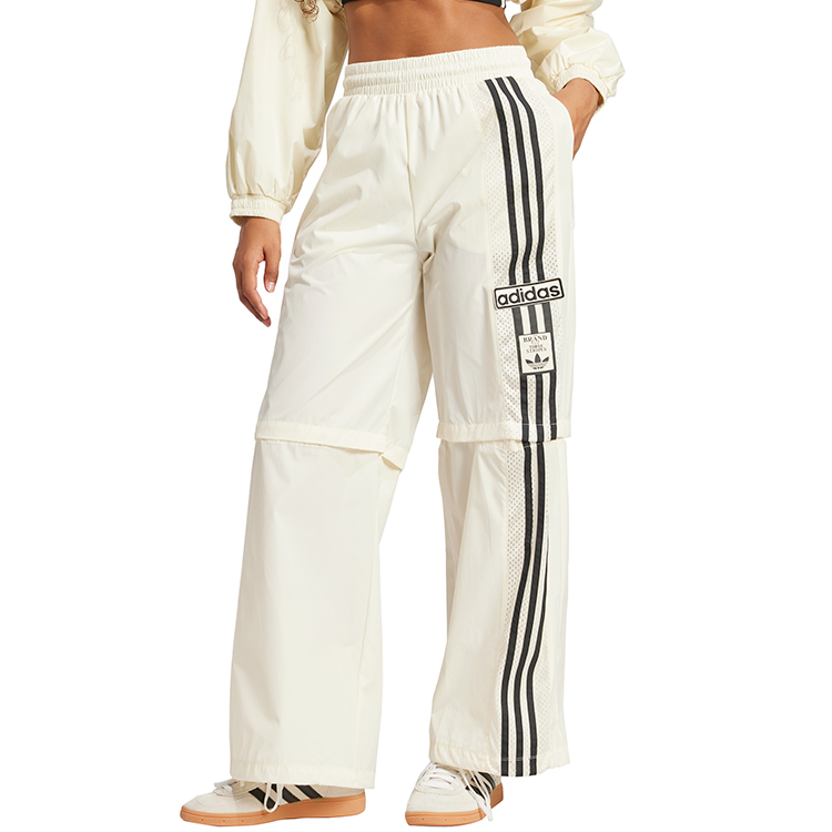 Брюки Adidas WOVEN TRACKPANT XXS Бежевый Женский photo 2