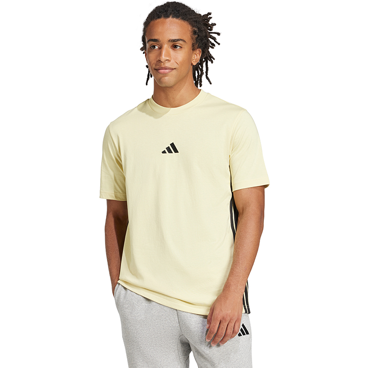 Tricou bărbătesc Adidas M 3S SJ T XS Galben photo 3