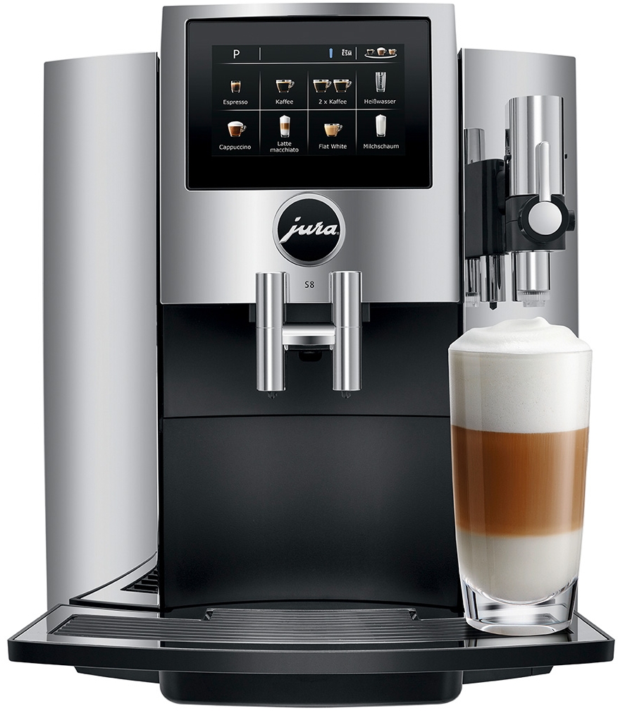 Aparat de cafea Espresso JURA S8 Chrome,15187 / 15 bar / Espresso photo 1