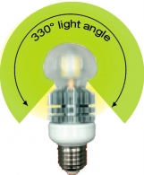 LED Bulb  Gembird  EG-LED1227-01 LED Lamp, E27, 12W, 2700K, 1600Lm, CRI> 80 (84 - 86) thumbnav 2