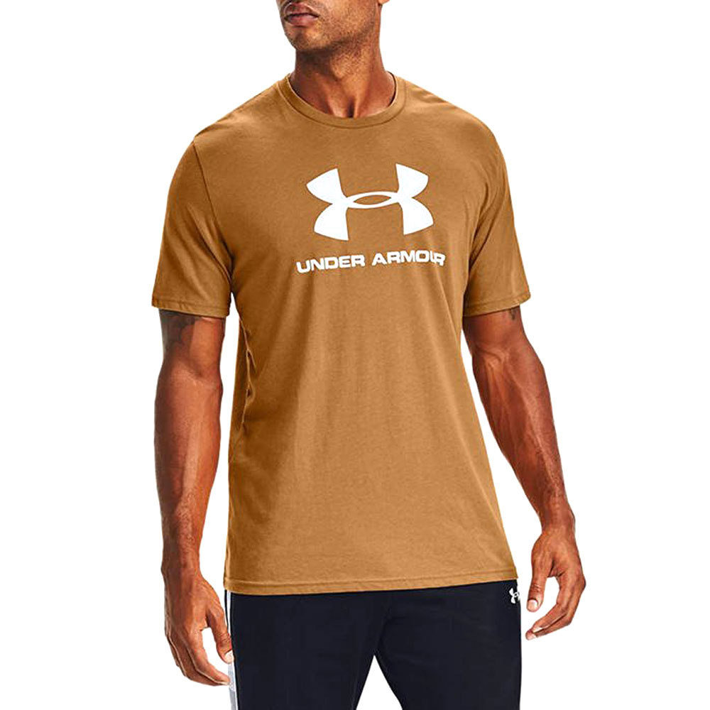 Tricou bărbătesc Under Armour UA SPORTSTYLE LOGO SS L Maro photo 2