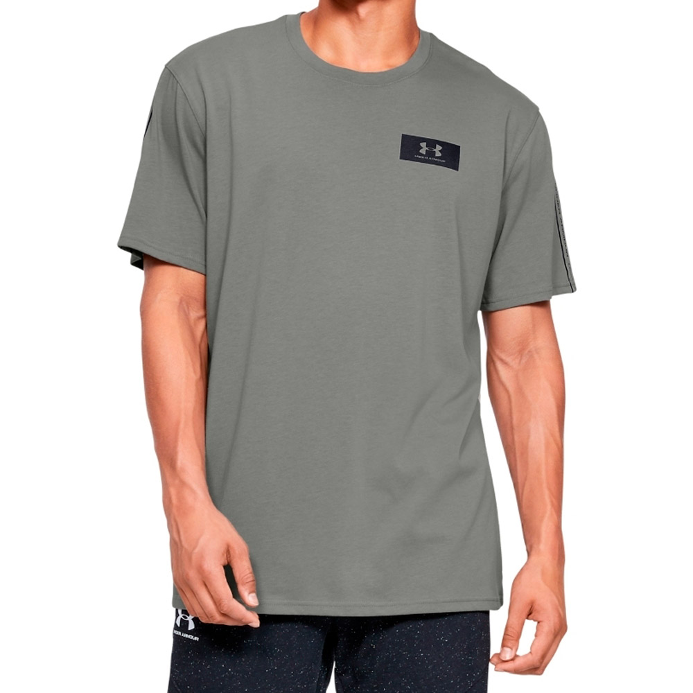 Tricou bărbătesc Under Armour UA ORIGINATORS SHOULDER SS L Gri photo 2