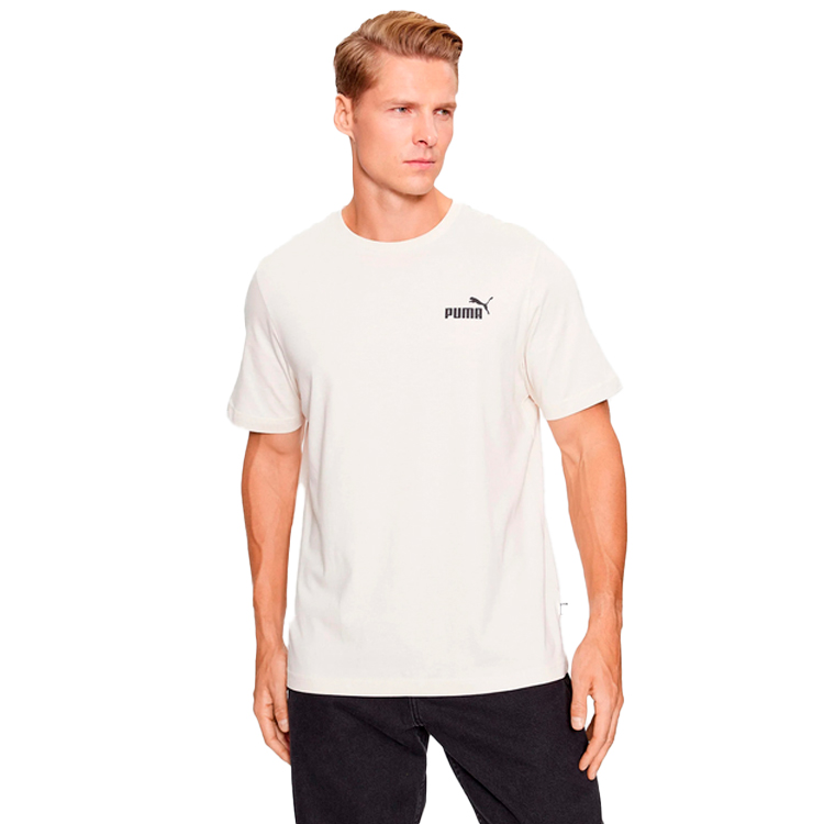 Футболка мужская Puma ESS Small Logo Tee S Бежевый photo 5