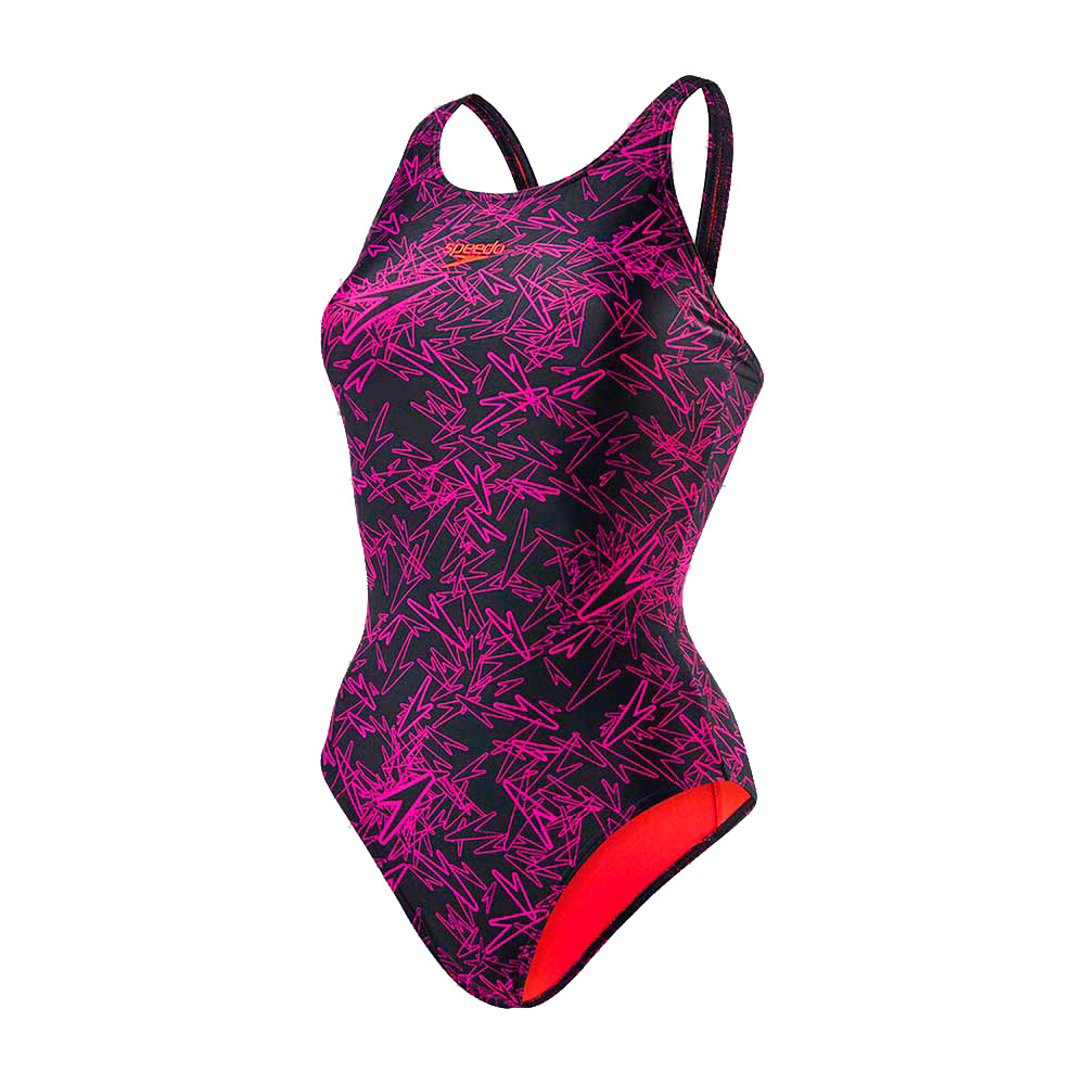  Speedo BOOM ALOV MSBK AF BLACK/PINK photo 