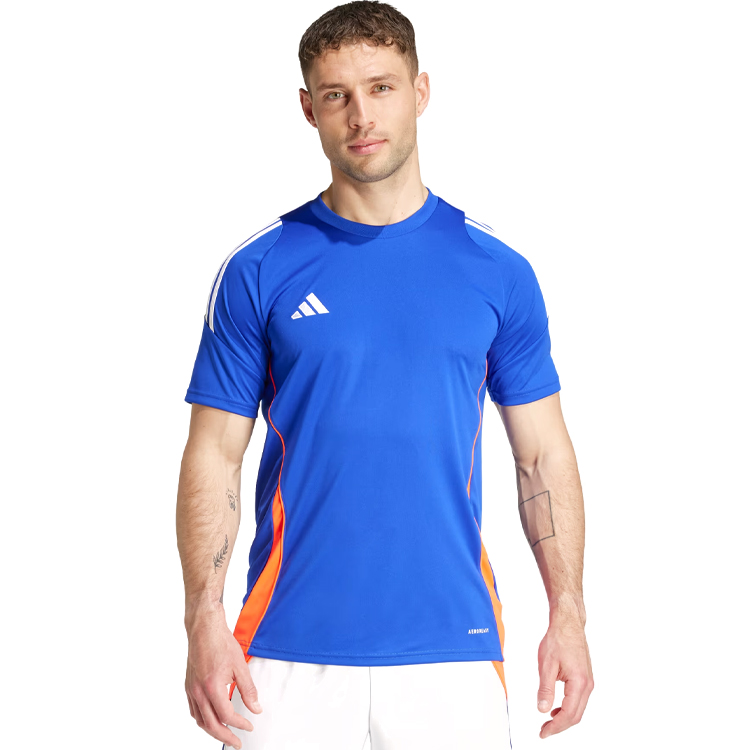 Tricou bărbătesc Adidas TIRO24 JSY S Albastru photo 2