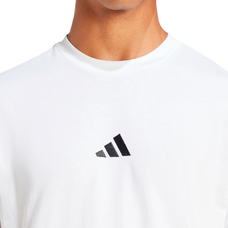 Tricou bărbătesc Adidas M 3S SJ T XS Alb photo 4