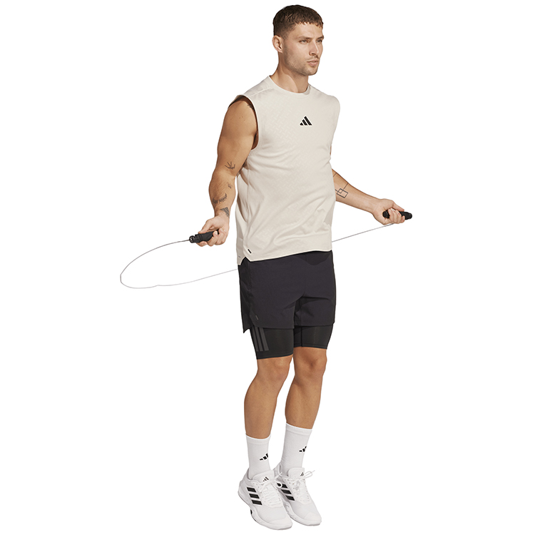 Майка для мужчин Adidas POWER 3S TANK XS Серый photo 2