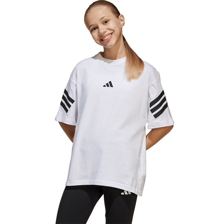 Tricou Adidas J FI 3S T photo 1