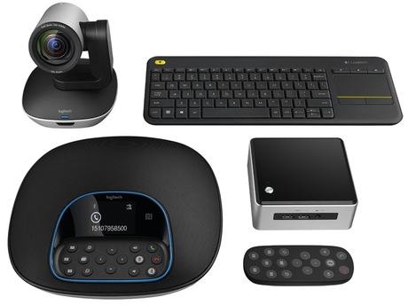 Logitech Video Conferencing System GROUP, Full HD (1080p 30fsp), Field of View 90°, 10x HD zoom, Four omnidirectional Mic 6m pickup range (2 optional Expansion Mic), Remote control, Plug-and-play USB connectivity, for mid to large-sized rooms photo 3