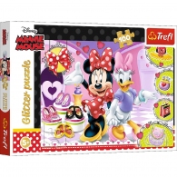 Trefl 14820 Puzzle 100 Glitter Minnie Mouse thumbnav 1