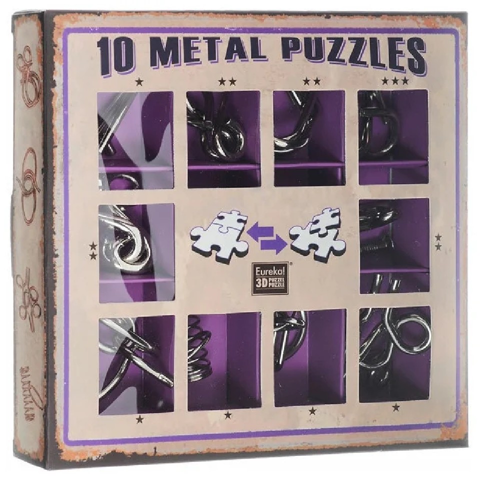 Eureka 473359 10 metal puzzle 4 photo 1