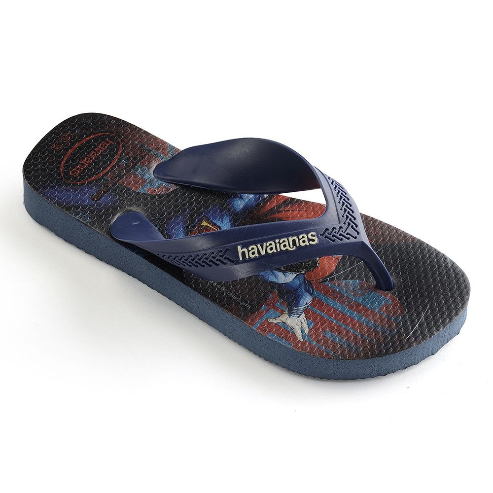 Slapi Havaianas MAX HEROIS / 27/28 cm / Albastru photo 3