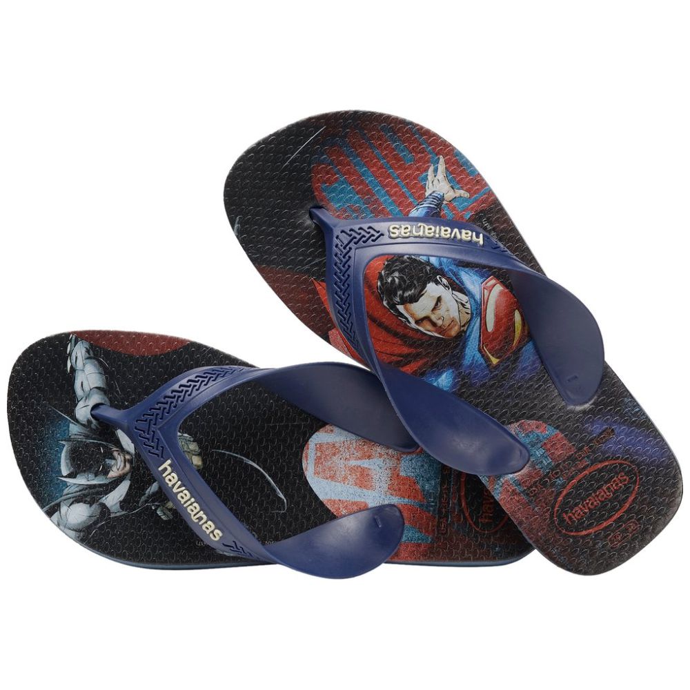 Slapi Havaianas MAX HEROIS / 27/28 cm / Albastru photo 4