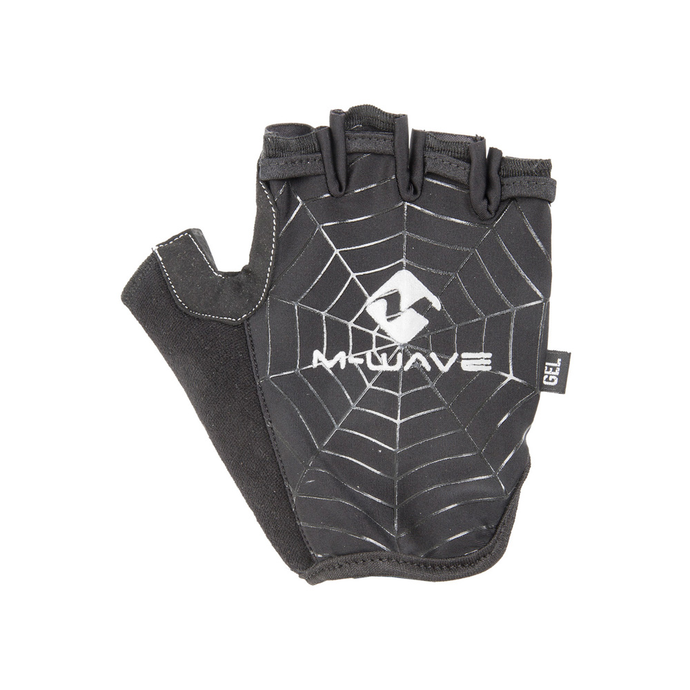 Перчатки велосипедные M-WAVE SPIDERWEB-GEL HALF Черный 719894 photo 1 Перчатки велосипедные M-WAVE SPIDERWEB-GEL HALF Черный 719894 photo 1