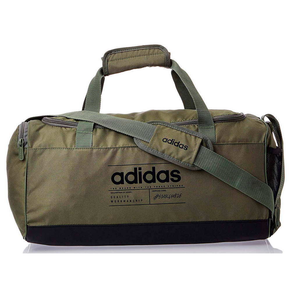 Сумка спортивная Adidas BB Duffle FL3689 Темно-зеленый photo 1 Сумка спортивная Adidas BB Duffle FL3689 Темно-зеленый photo 1