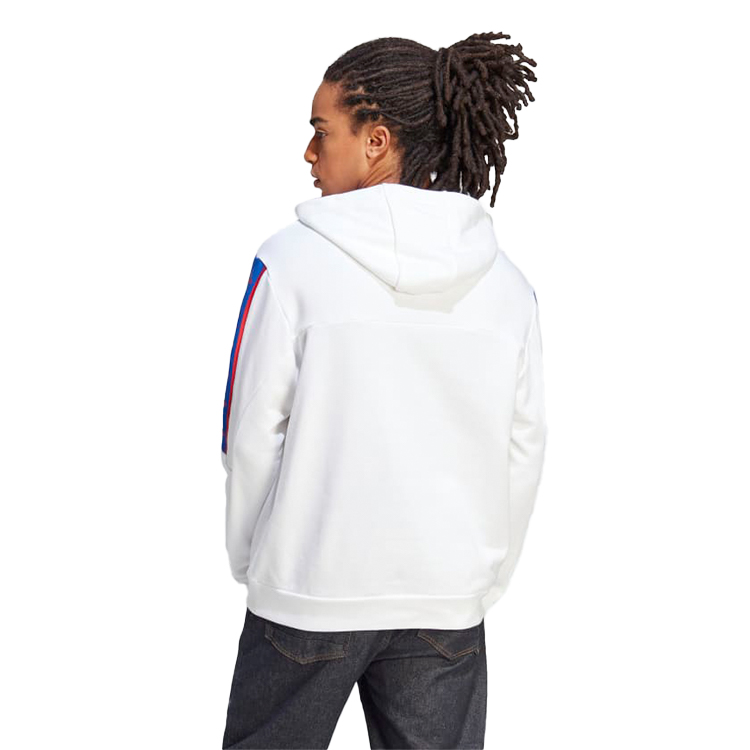Hanorac pt bărbați Adidas M BL HD 2XL Alb photo 3