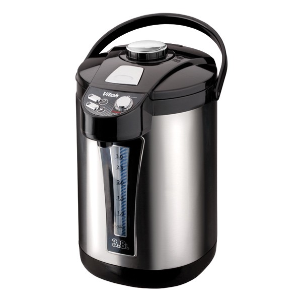 Thermopot Vitek VT-1189 BK, 3.8 l, 750 W, Gri photo 