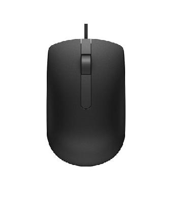 Dell Optical Mouse - Wired - USB, 1000 dpi, 413g,  MS116 - Black (570-AAIS) photo 2