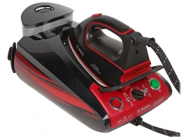 Generator de aburi Bosch TDS373118P, 3100 W, 1400 ml, Negru-rosu thumbnav 1