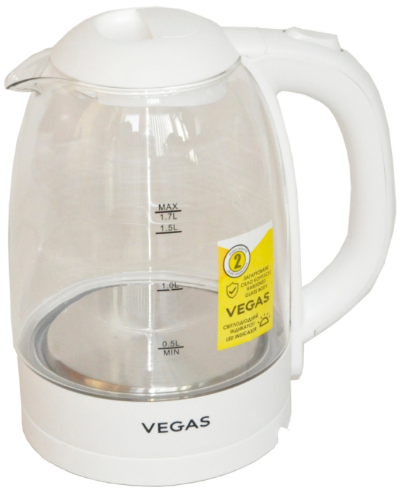 Fierbator de apa electric Vegas VEK0038W photo 1 Fierbator de apa electric Vegas VEK0038W photo 1