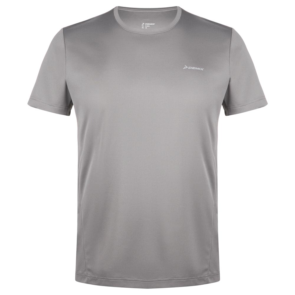 Tricou bărbătesc Demix Run T-Shirt 46 Gri photo 1 Tricou bărbătesc Demix Run T-Shirt 46 Gri photo 1