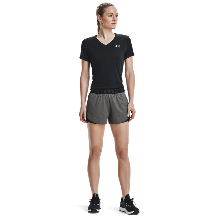Sorti Under Armour UA W PLAY UP SHORTS 3.0 / Femei / L / Gri photo 2