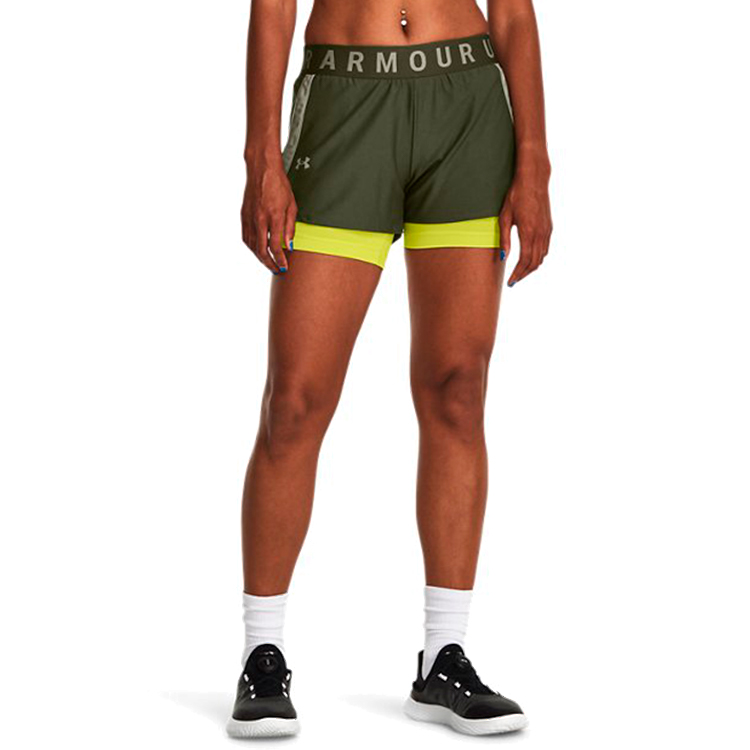 Sorti Under Armour Play Up 2-in-1 Shorts / Femei / XS / Hachi photo 2