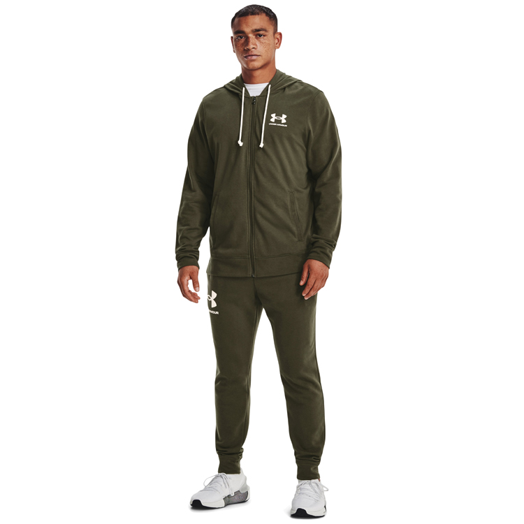 Брюки Under Armour UA RIVAL TERRY JOGGER S Хаки Мужской photo 2
