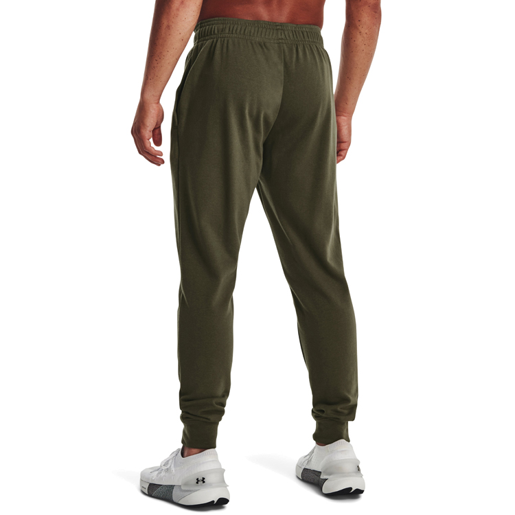 Брюки Under Armour UA RIVAL TERRY JOGGER S Хаки Мужской photo 4