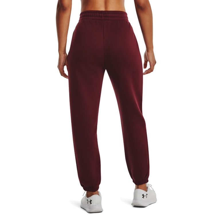Брюки Under Armour Essential Fleece Joggers M Бордовый Женский photo 5