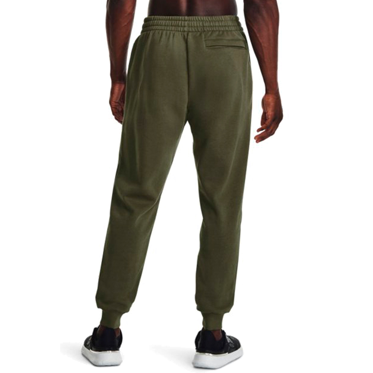 Брюки Under Armour UA Rival Fleece Joggers L Хаки Мужской photo 4