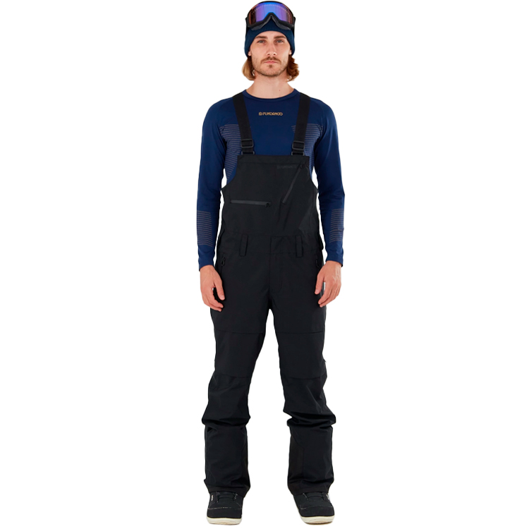 Pantaloni Fundango Benton 3L Bib Pants S Negru Barbati photo 1 Pantaloni Fundango Benton 3L Bib Pants S Negru Barbati photo 1
