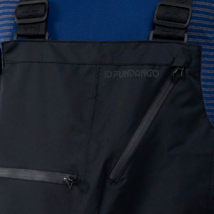 Pantaloni Fundango Benton 3L Bib Pants S Negru Barbati photo 5
