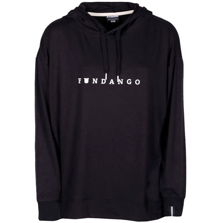 Hanorac Fundango RICHMOND Hooded Pullover XS Negru Femei photo 1 Hanorac Fundango RICHMOND Hooded Pullover XS Negru Femei photo 1