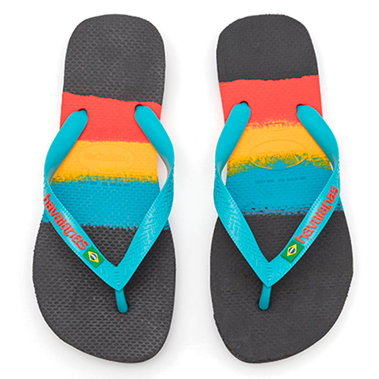 Slapi Havaianas BRASIL TECH pt Barbati / 39/40 / Negru photo 2