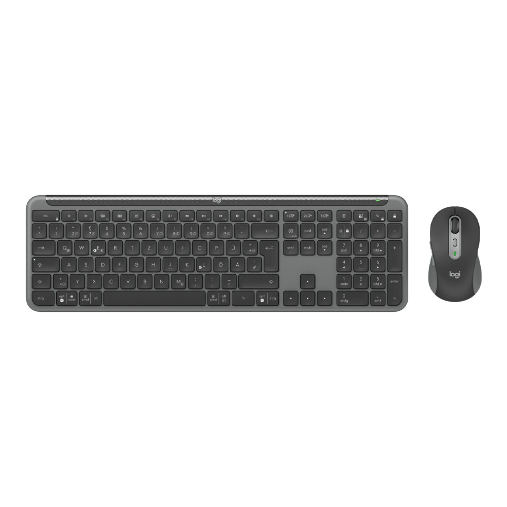 Tastatura + mouse fara fir Logitech 920-012490 photo 1