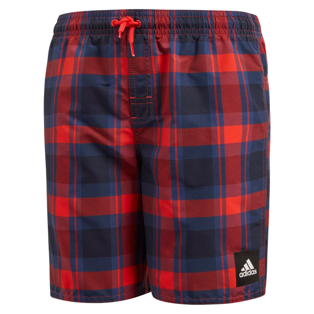 Шорты для плавания Adidas YB CHECK SH ML / Мужской / Marimea 128 / Красный photo 1