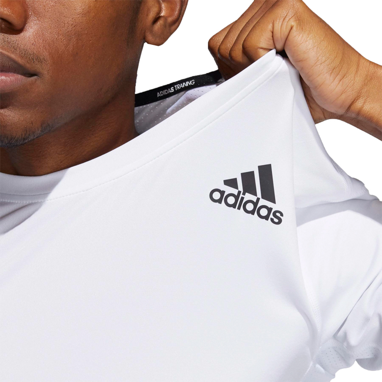 Tricou bărbătesc Adidas TF SS    2XL Alb photo 3